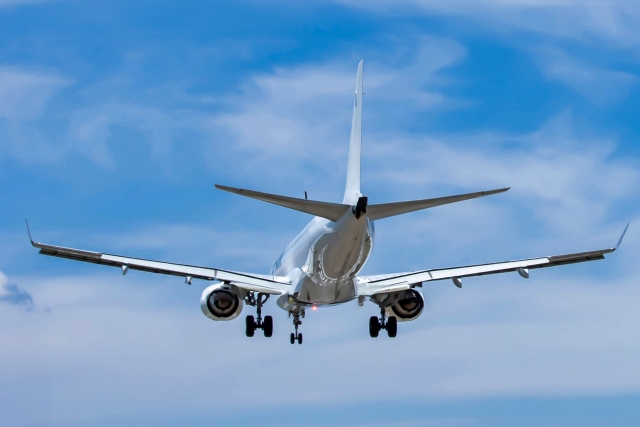 青空と飛行機