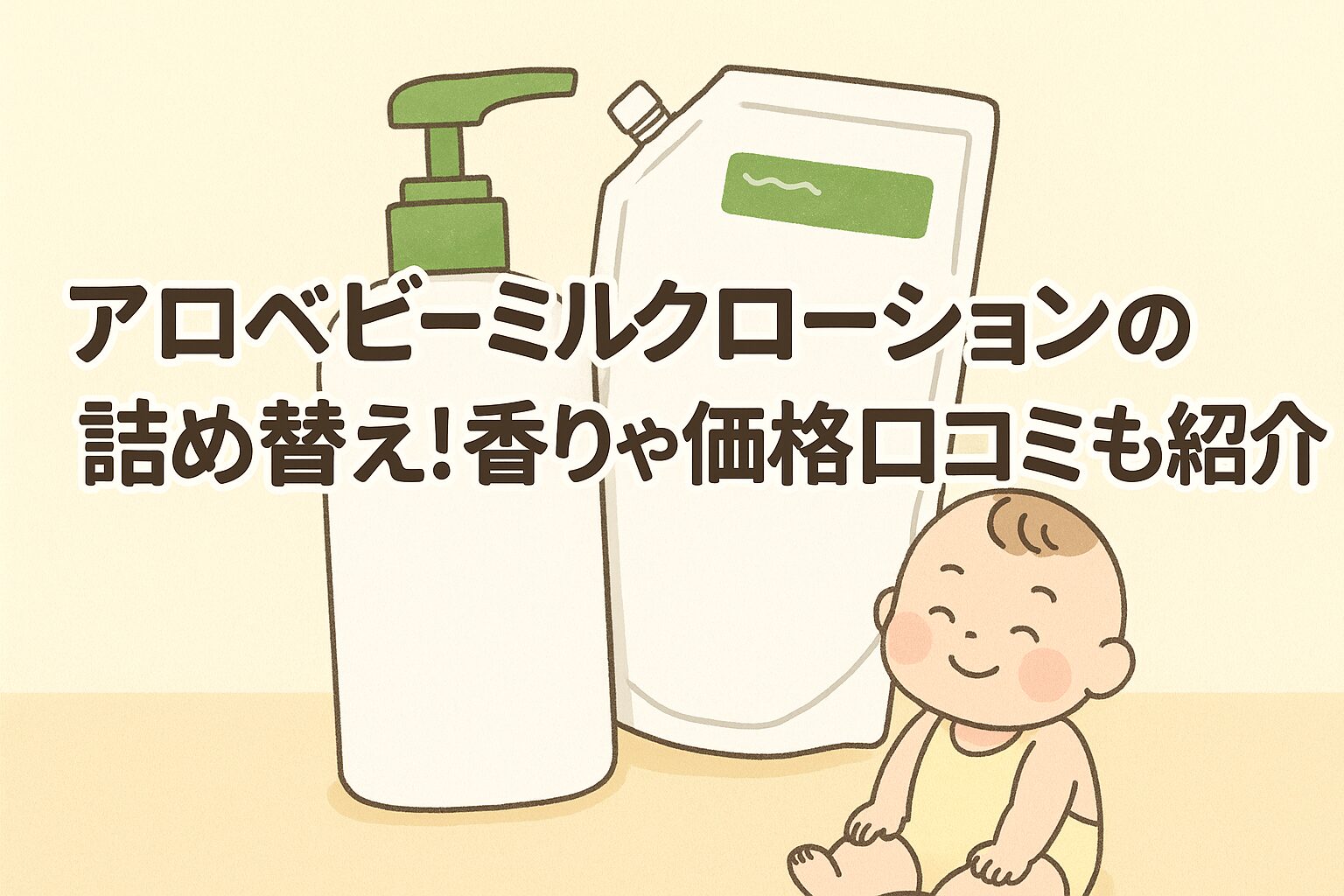 アロベビー ミルク ローション 詰め替え