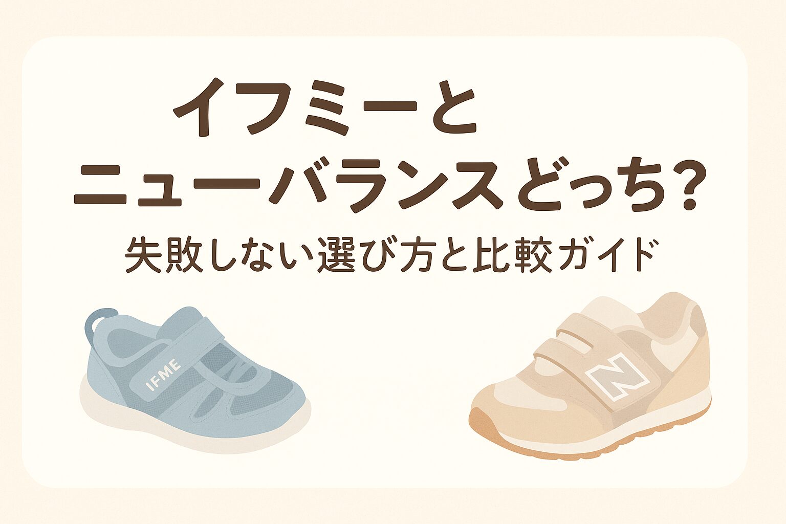 イフミー ニューバランス どっち