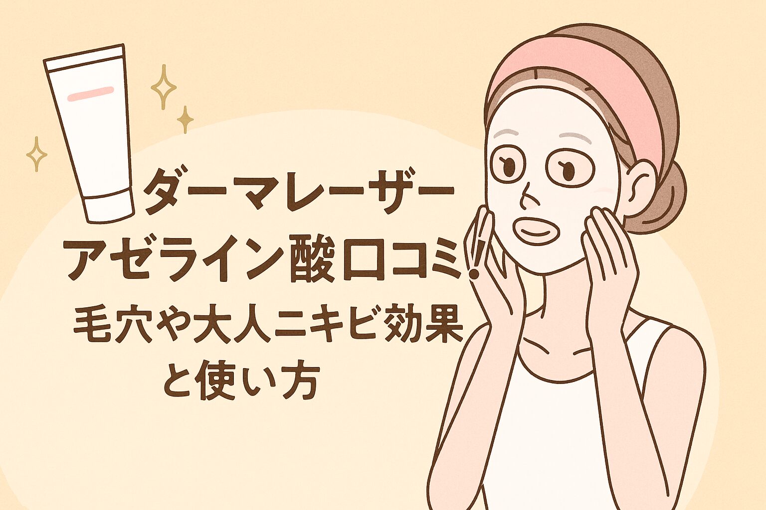 ダーマレーザー アゼライン酸 口コミ
