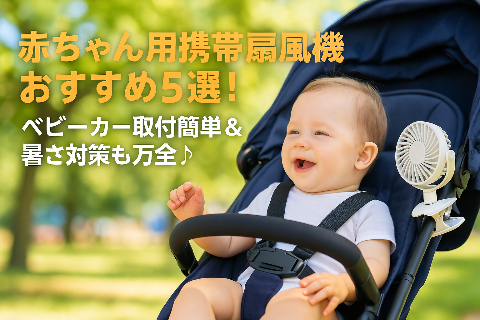 赤ちゃん 扇風機 ベビーカー 携帯 おすすめ