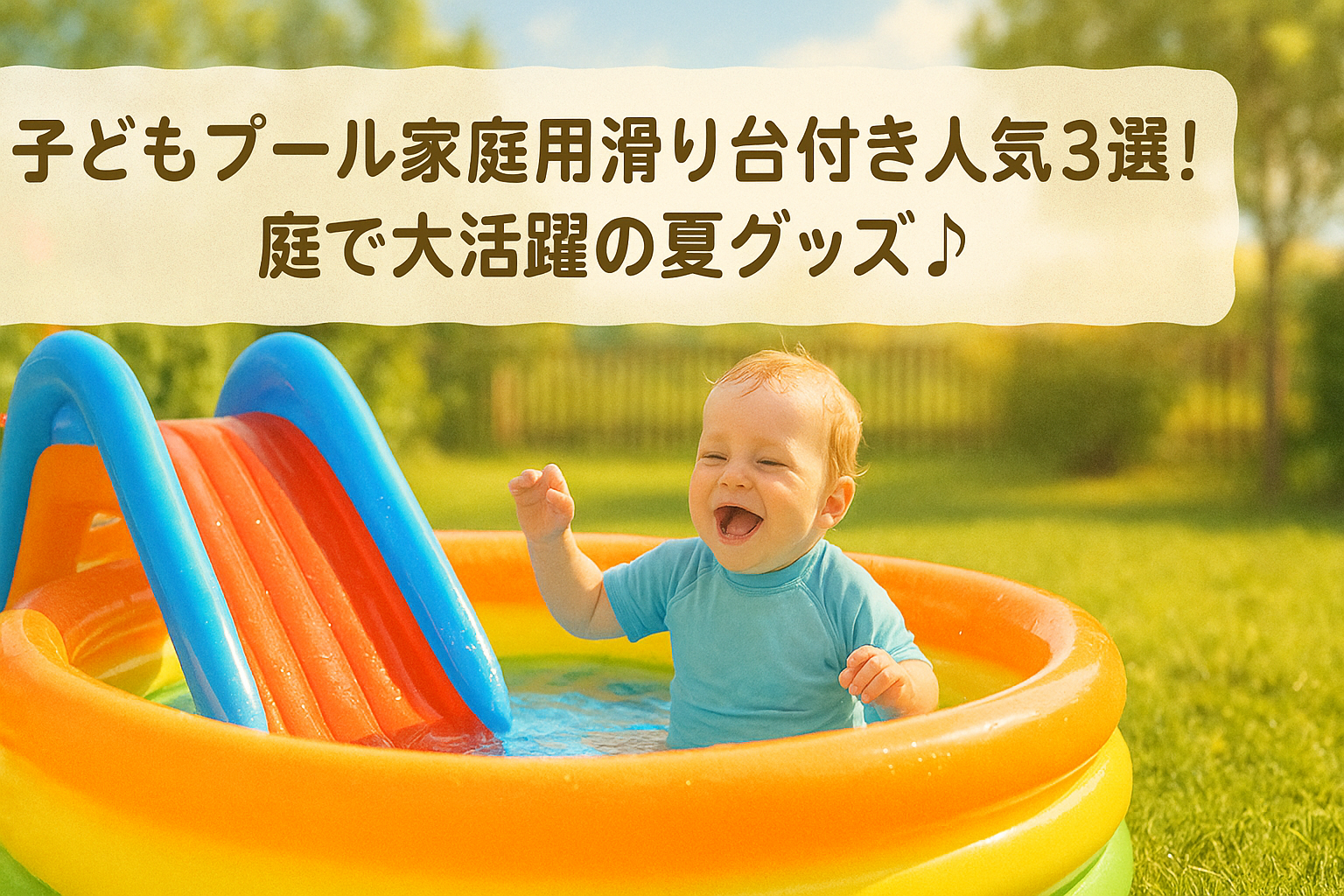子ども プール 家庭用 滑り台付き 人気