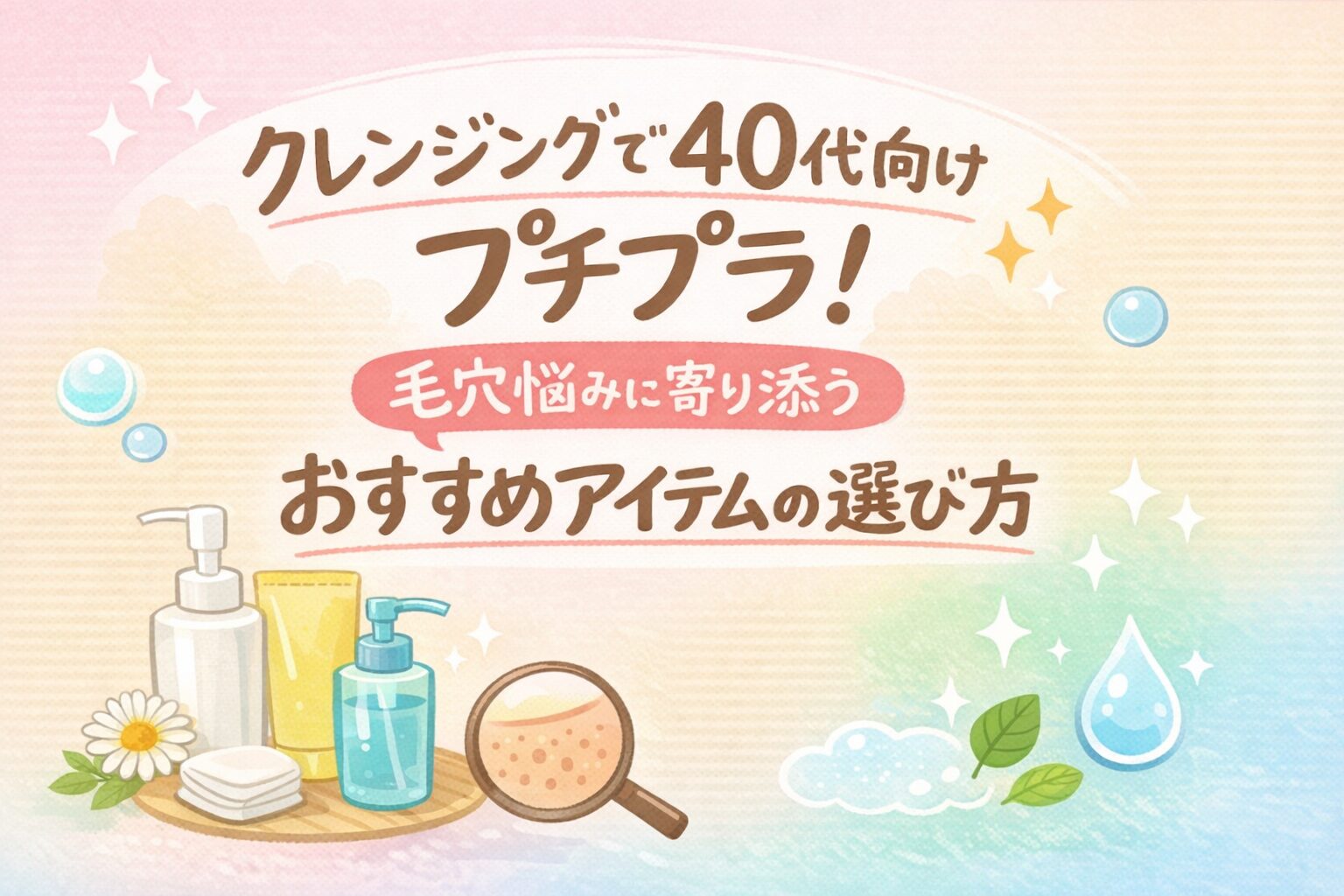 クレンジング 40 代 プチプラ