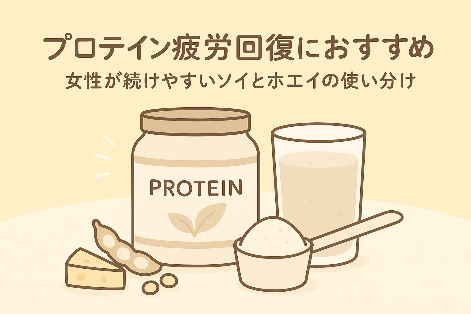 プロテイン 疲労 回復 おすすめ